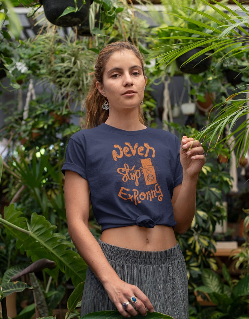 Never Stop Exploring Travel | Unisex T-Shirt