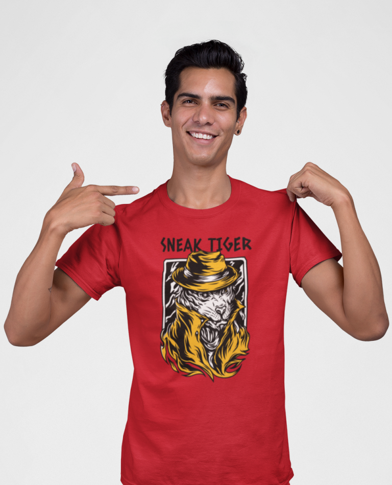 Sneak Tiger Animal/Pet Lover | Unisex T-shirt