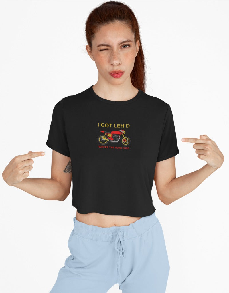 I got Leh'd Travel | Crop Tops