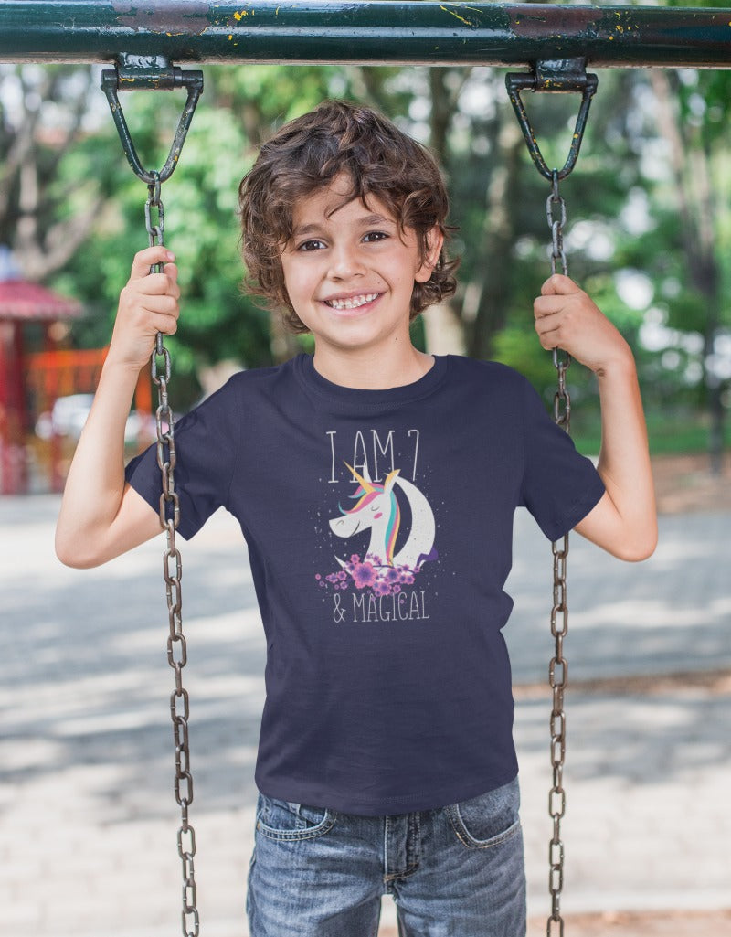 Unicorn Seven tshirt for Kids | Boys