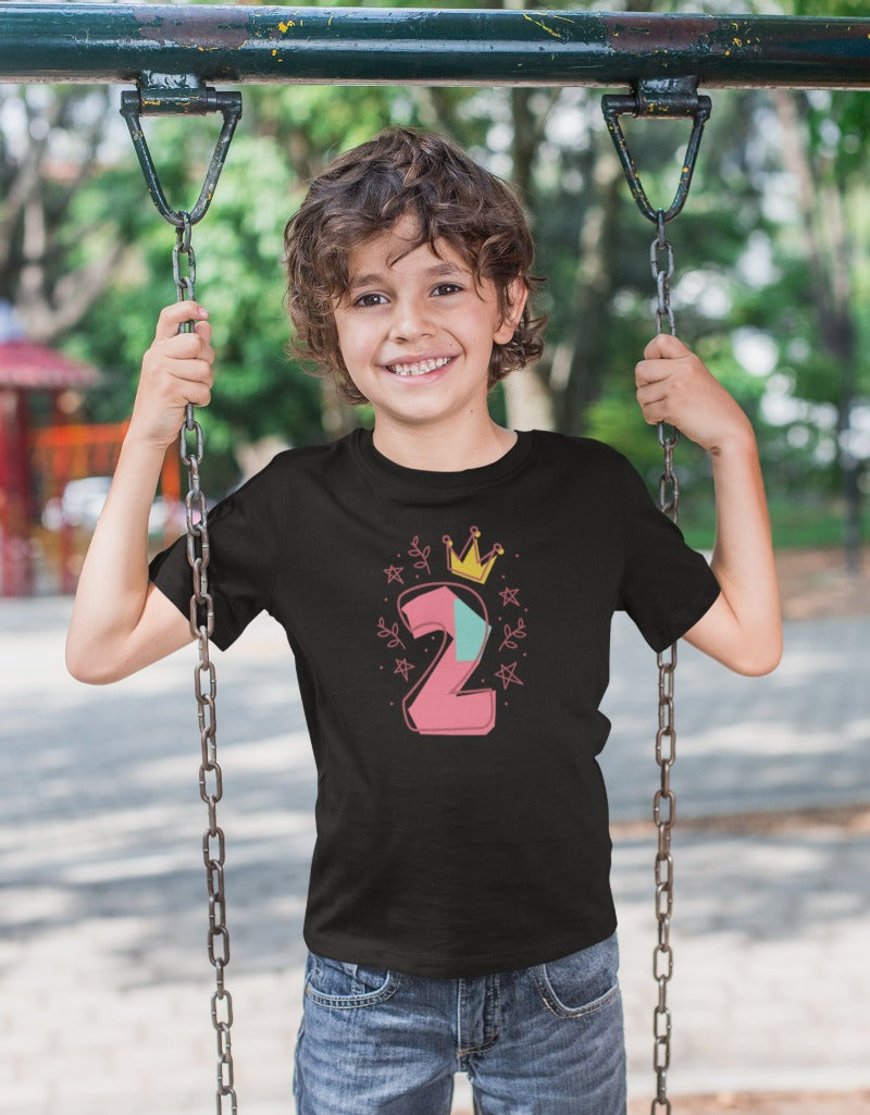 Birthday Number tshirt for Kids | Boys