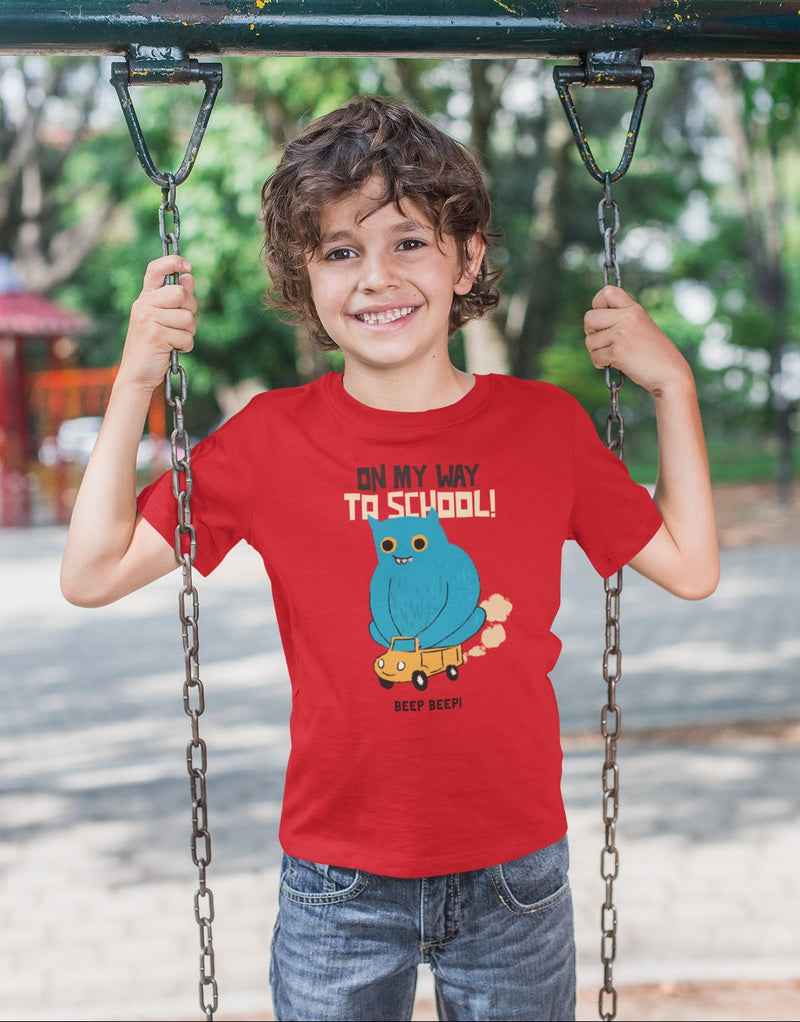 On my way to School | Boys