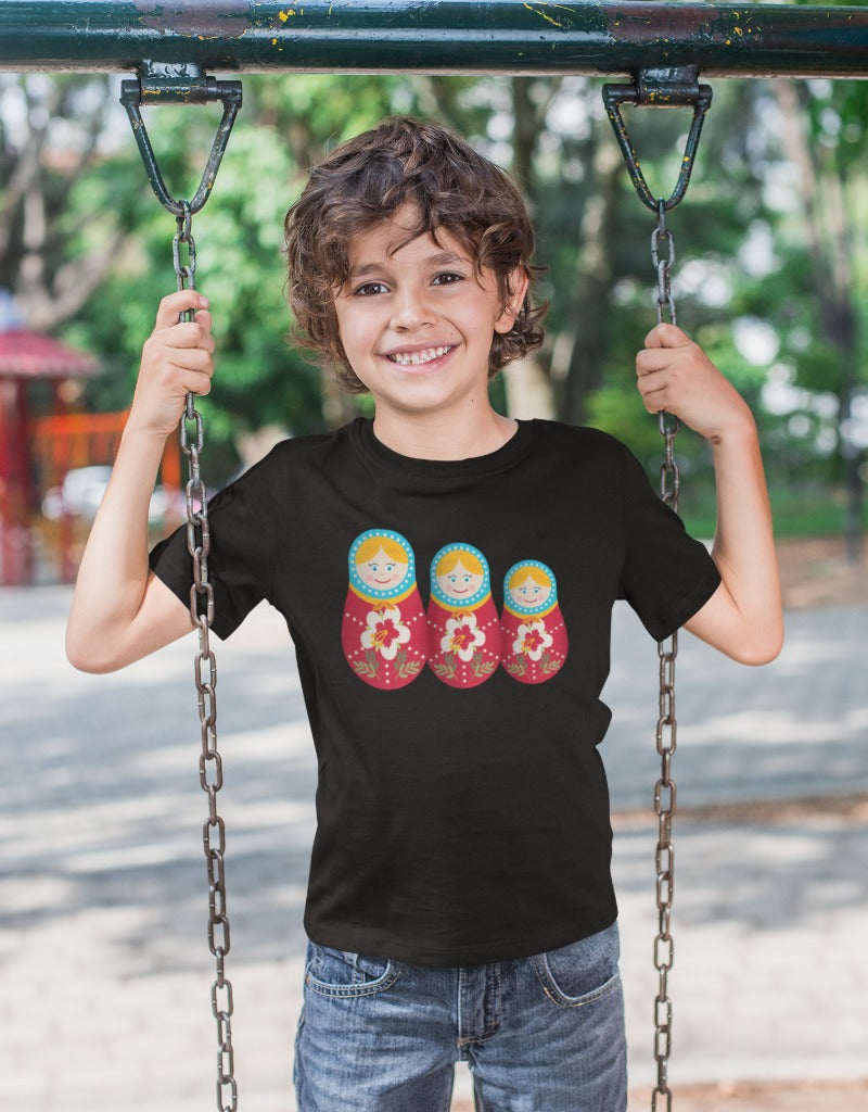 Matrioskas tshirt for Kids | Boys