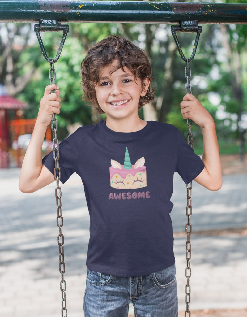 Unicorn Cake tshirt for Kids | Boys