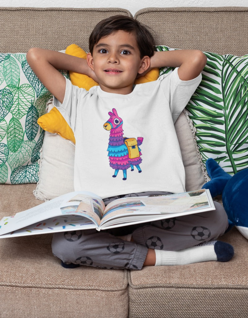 Game llama tshirt for Kids | Boys