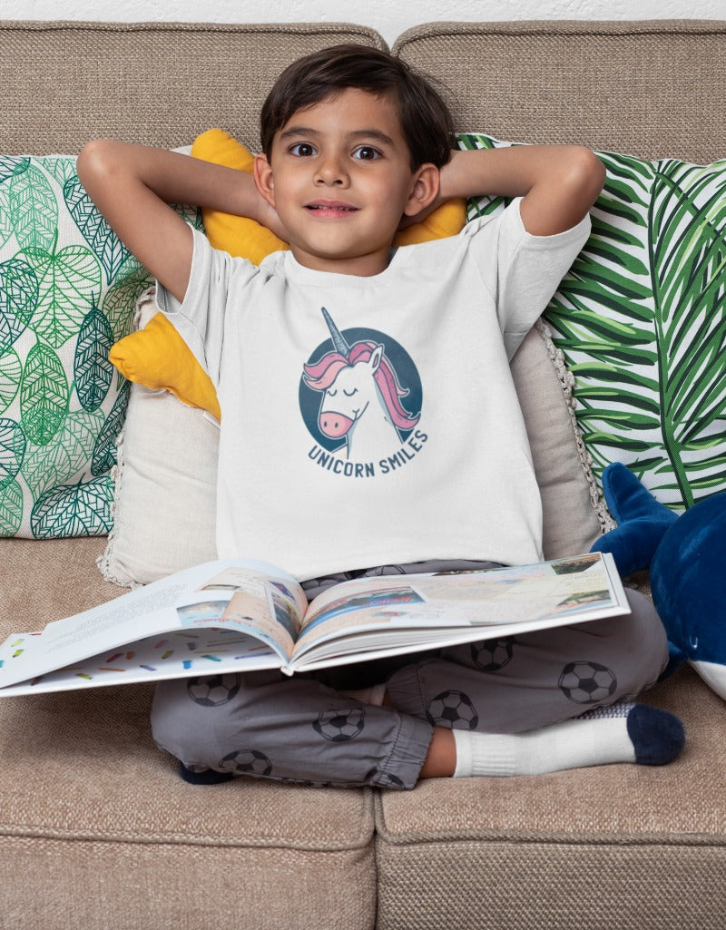 Unicorn Smile tshirt for Kids | Boys