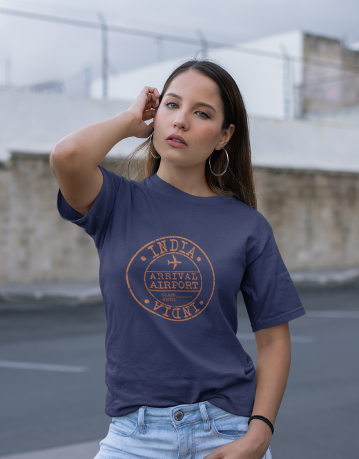 India Arrival Airport Travel | Unisex T-Shirt