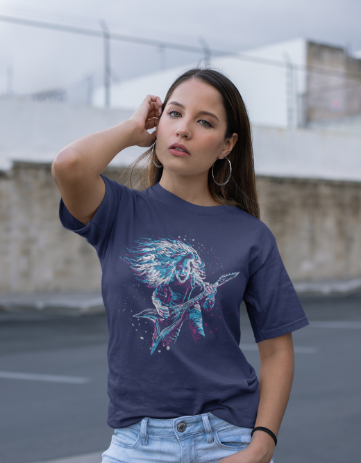 Rock Guitar Player Music | Unisex T-Shirt