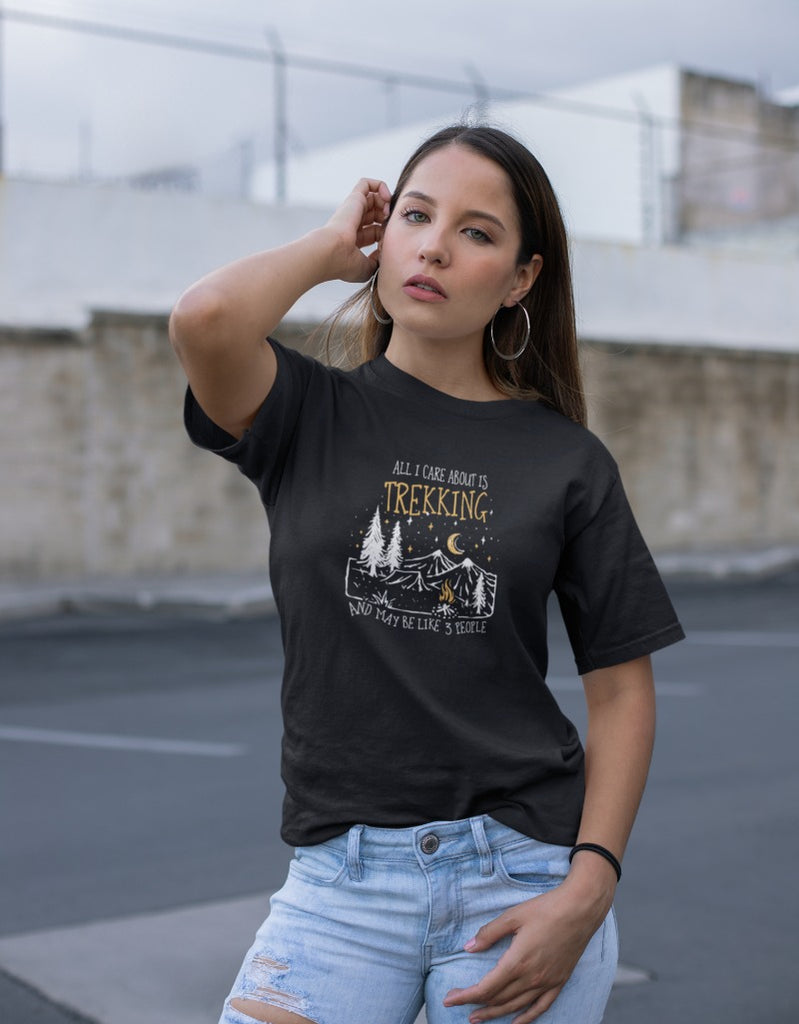 All i care about Trekking Travel | Unisex T-Shirt