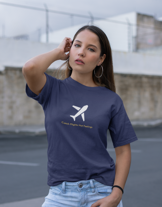 Catch Flights Not Feelings Travel | Unisex T-Shirt