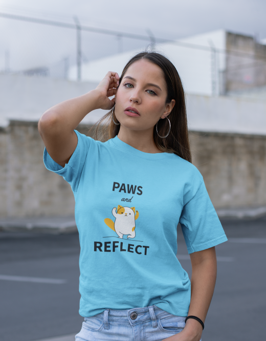 PAWS and REFLECT Animal/ Pet Lover | Unisex T-Shirt
