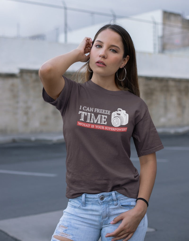 I can Freeze Time Photography | Unisex T-Shirt
