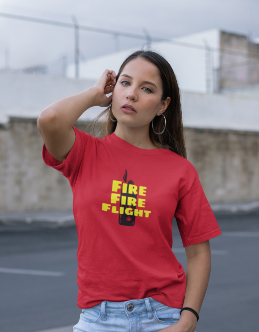 Fire Fire Flight Trippy | Unisex T-Shirt