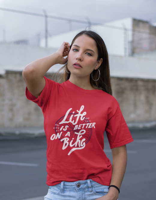 Life is better on a Bike Travel | Unisex T-Shirt