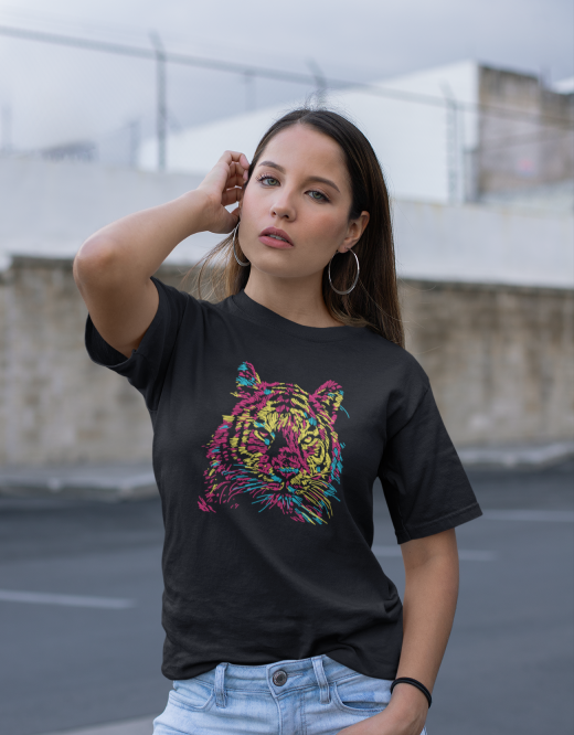 Colorful Tiger Animal/ Pet Lover | Unisex T-Shirt