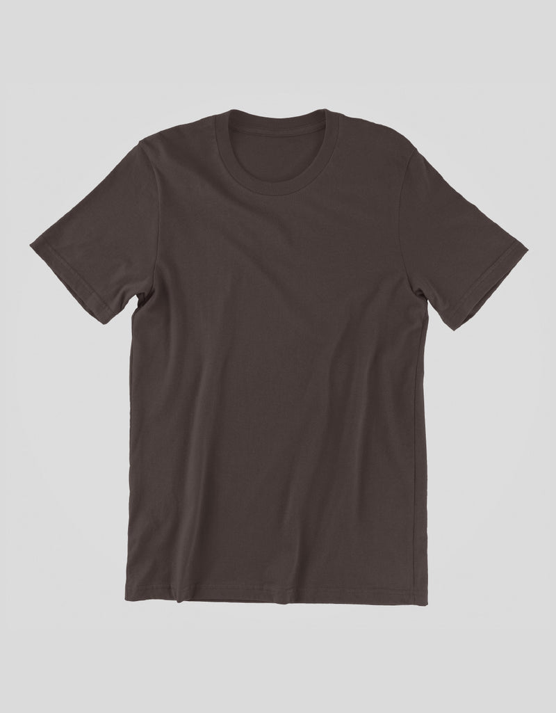 Solid Brown |Unisex T-Shirt