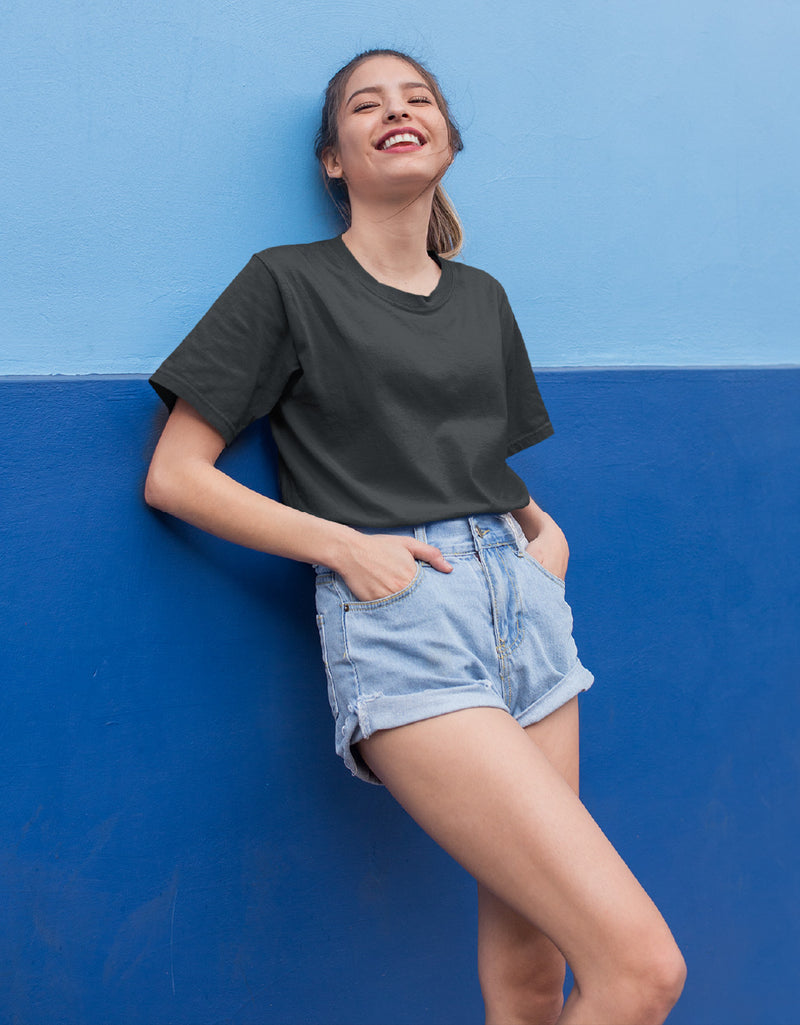 Plain Black |Unisex T-Shirt