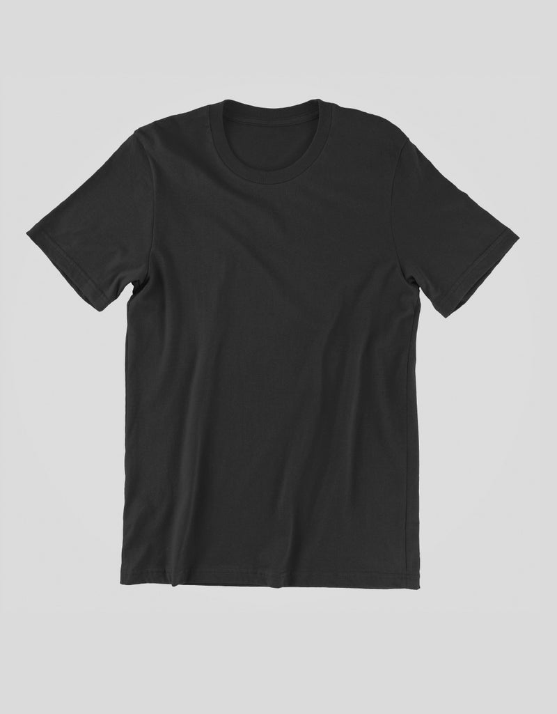 Solid Black |Unisex T-Shirt