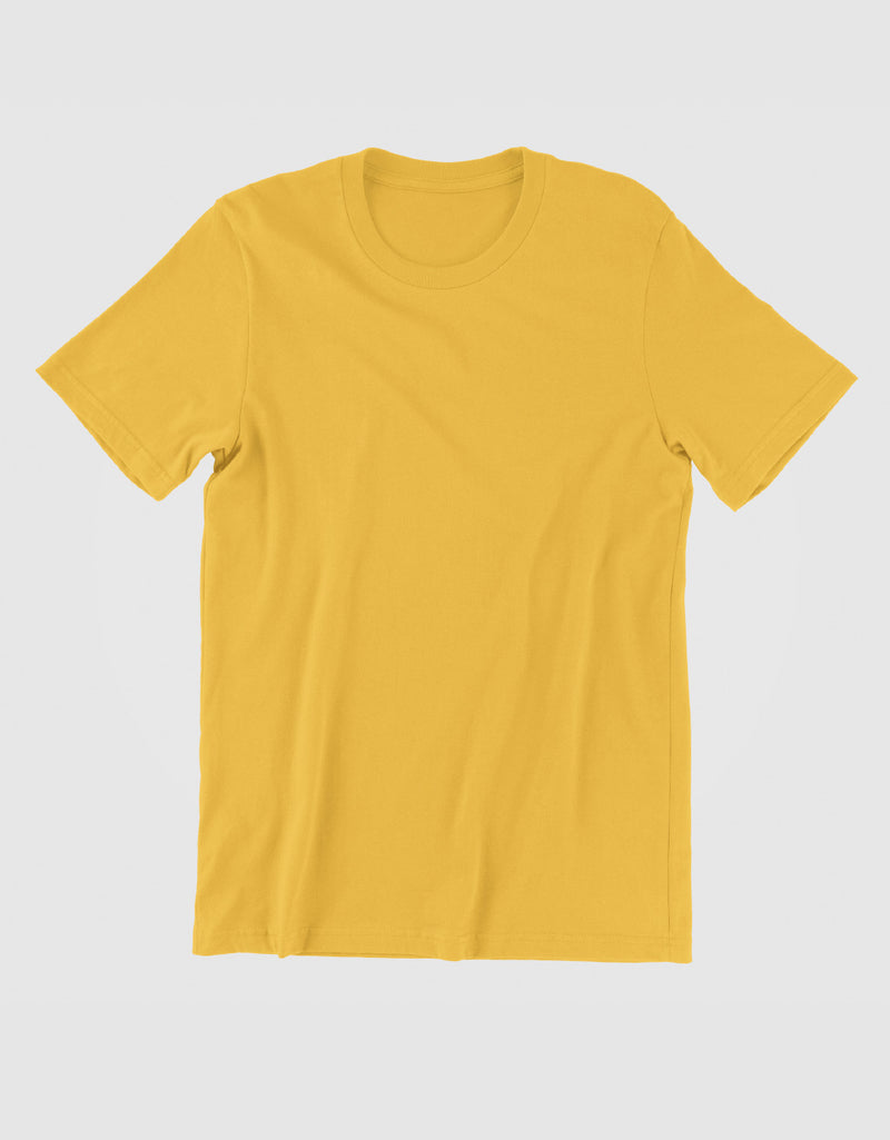 Solid Golden Yellow |Unisex T-Shirt