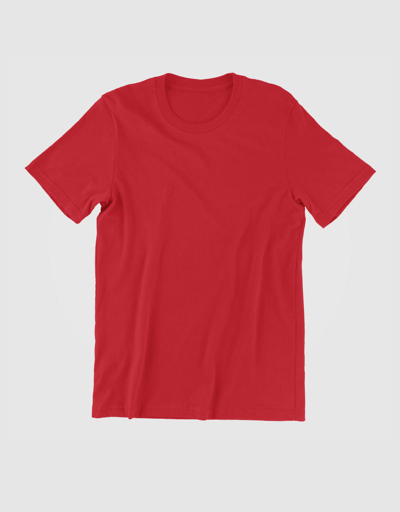 Solid Red |Unisex T-Shirt