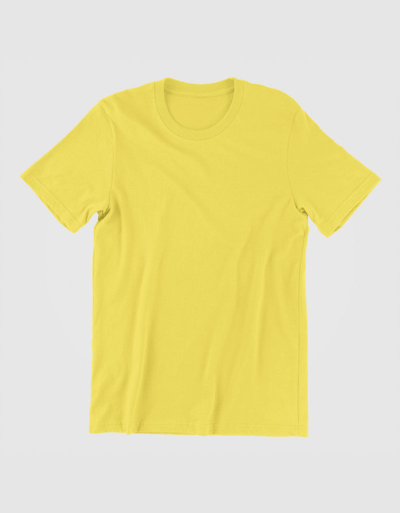 Solid Yellow |Unisex T-Shirt