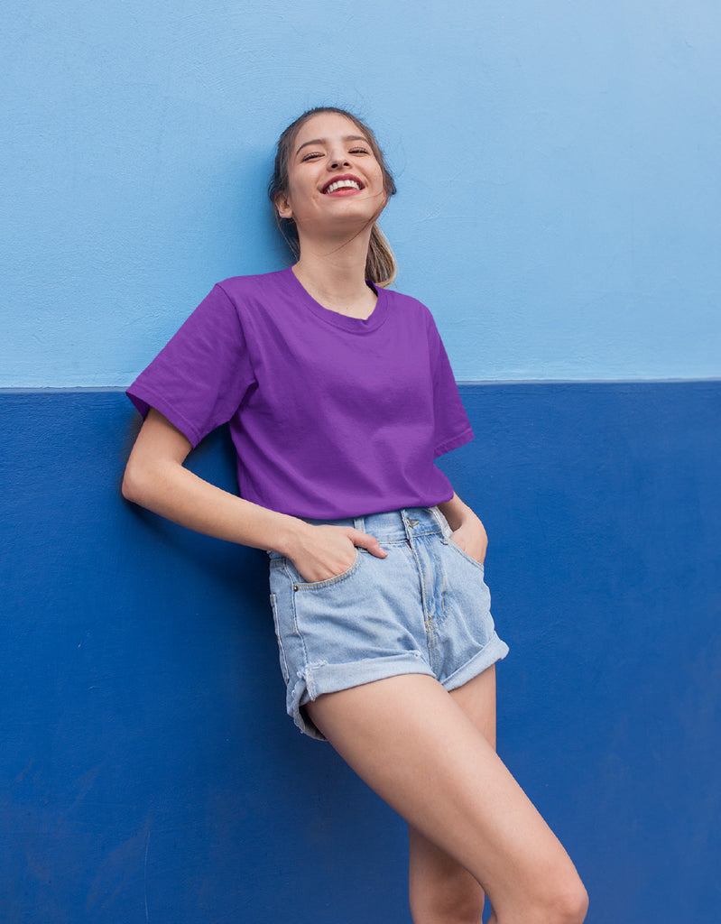 Solid Purple |Unisex T-Shirt