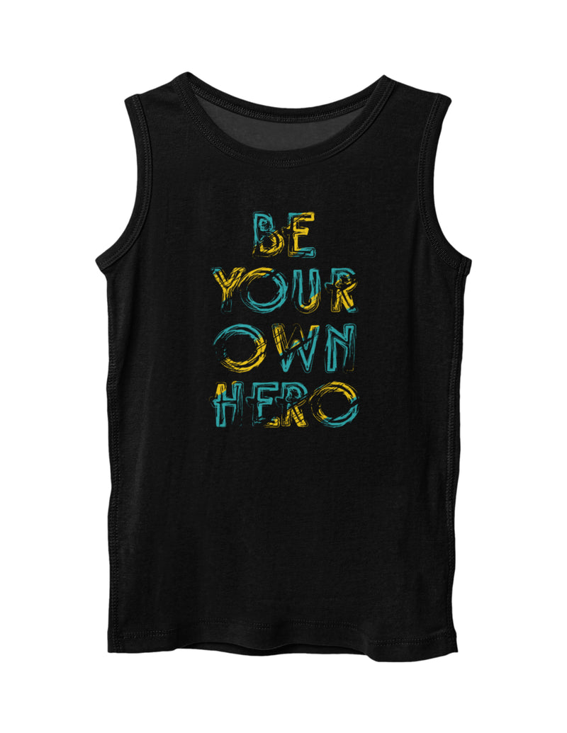 Be your own Hero | Men's Gym Vest Sleeveless